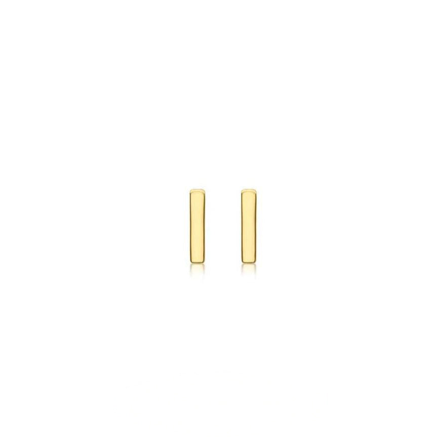 9ct Yellow Gold Petite Initial 'I' Earring