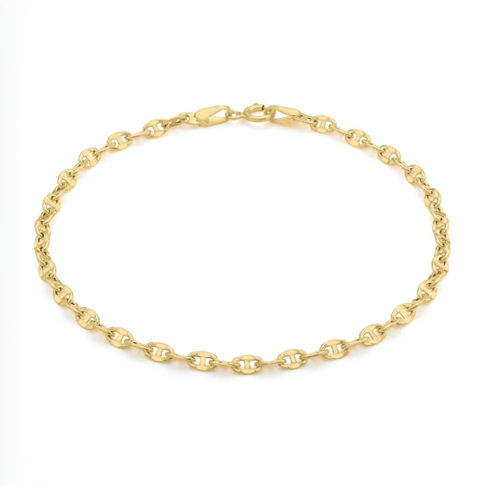 'Luna' Yellow Gold Gucci link bracelet