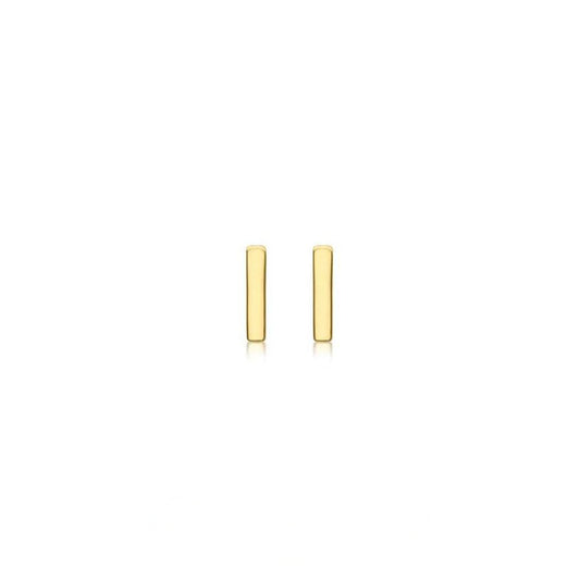 9ct Yellow Gold Petite Initial 'I' Earring